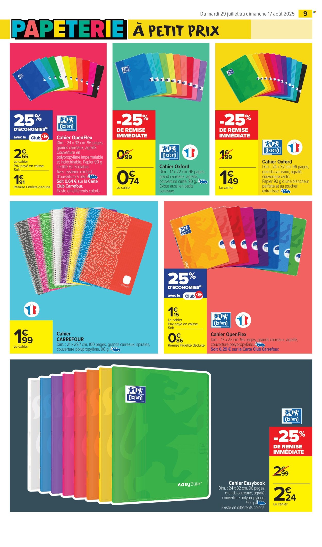 Catalogue Carrefour Market - 29/07/2025 - 17/08/2025. Page 9