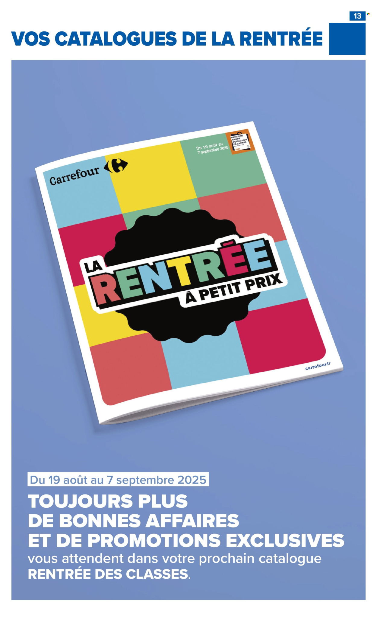 Catalogue Carrefour Market - 29/07/2025 - 17/08/2025. Page 13