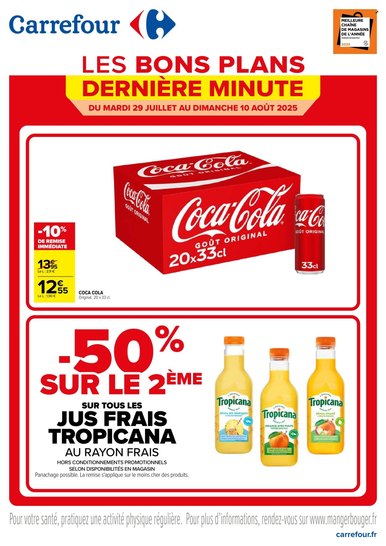 Catalogue Carrefour Hypermarchés - 29/07/2025 - 10/08/2025. Page 1