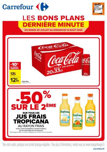 Catalogue Carrefour Hypermarchés - 29/07/2025 - 10/08/2025.