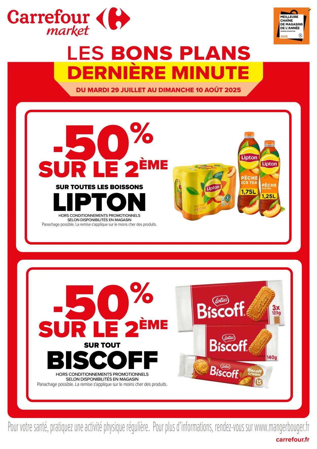 Catalogue Carrefour Market - 29/07/2025 - 10/08/2025. Page 1