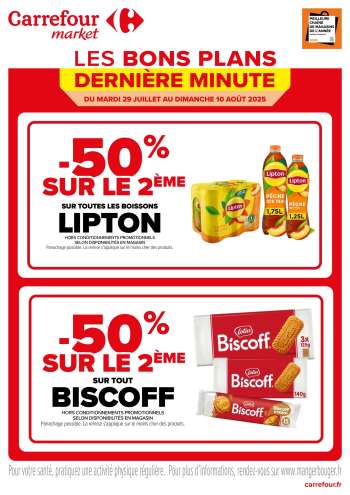 Catalogue Carrefour Market - 29/07/2025 - 10/08/2025.