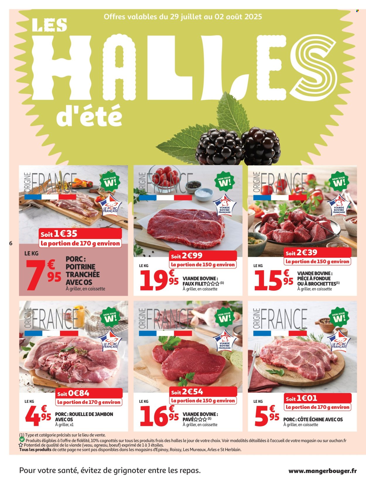 Catalogue Auchan - 29/07/2025 - 10/08/2025. Page 6