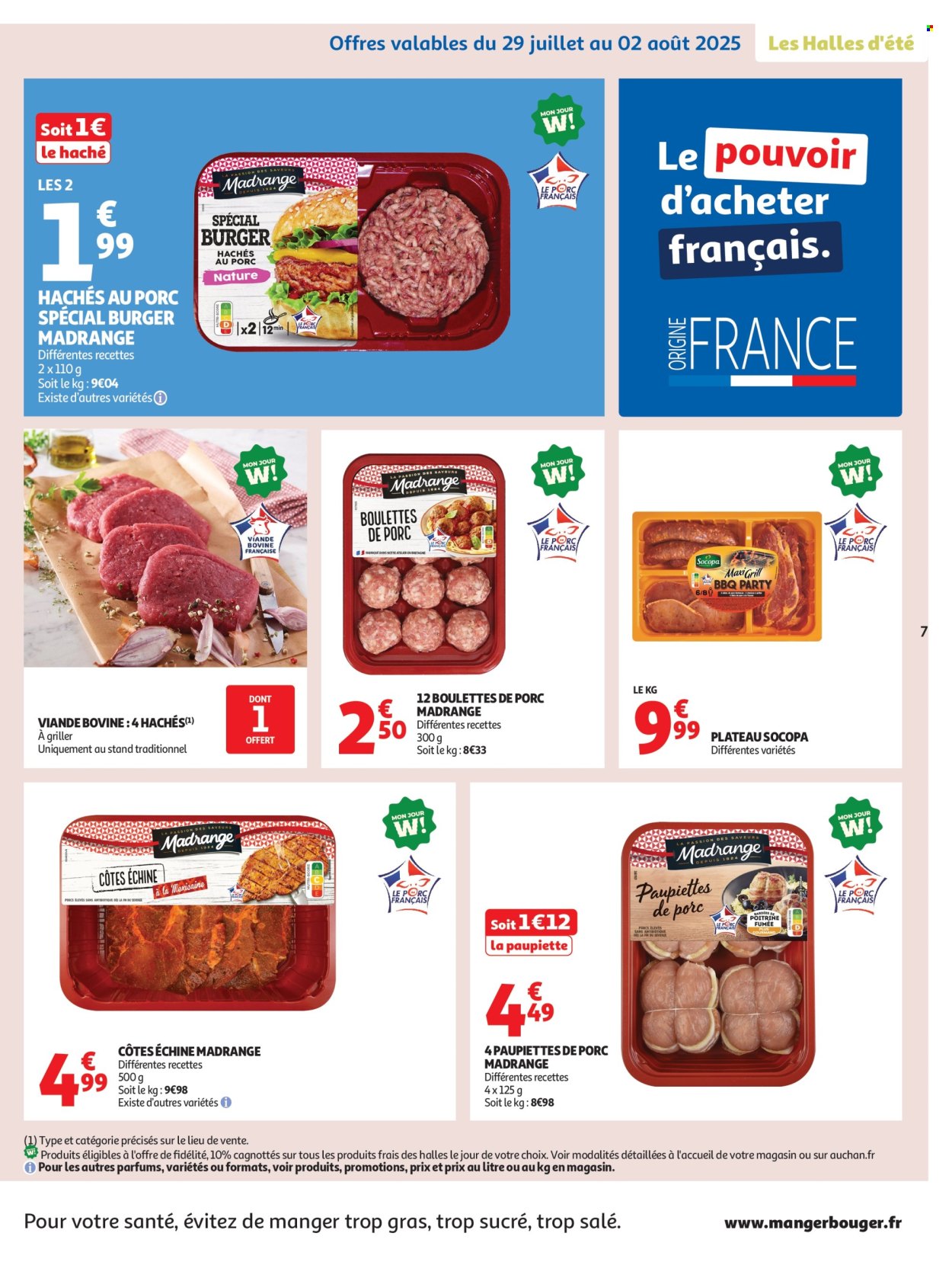 Catalogue Auchan - 29/07/2025 - 10/08/2025. Page 7