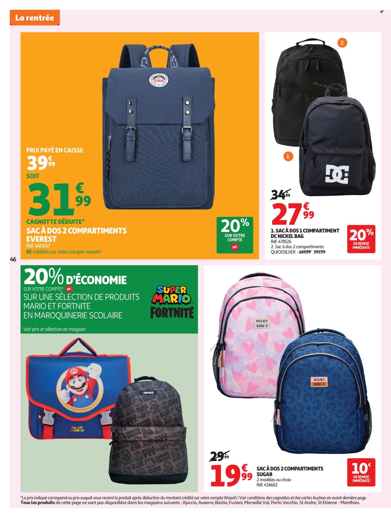 Catalogue Auchan - 29/07/2025 - 10/08/2025. Page 46