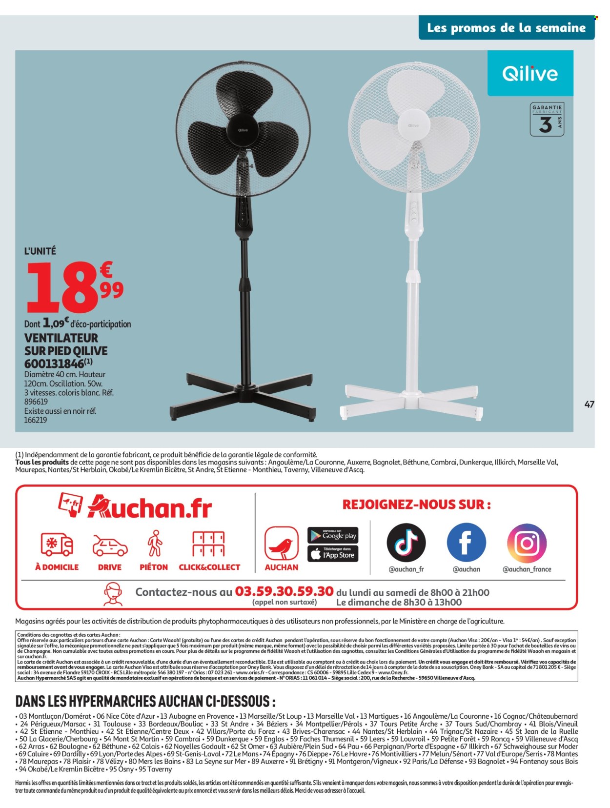 Catalogue Auchan - 29/07/2025 - 10/08/2025. Page 47
