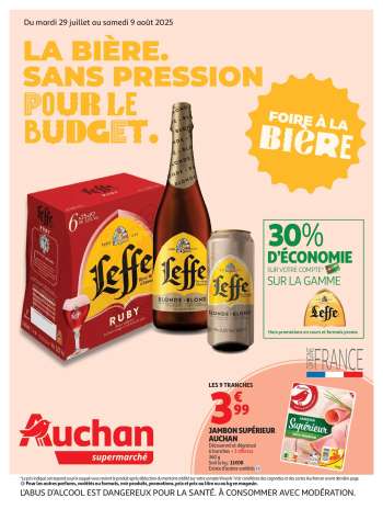 Catalogue Auchan - 29/07/2025 - 09/08/2025.
