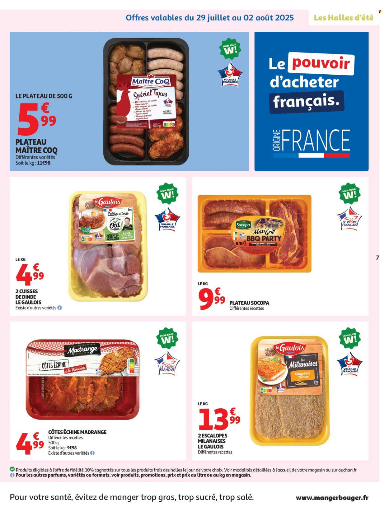 Catalogue Auchan - 29/07/2025 - 09/08/2025. Page 7