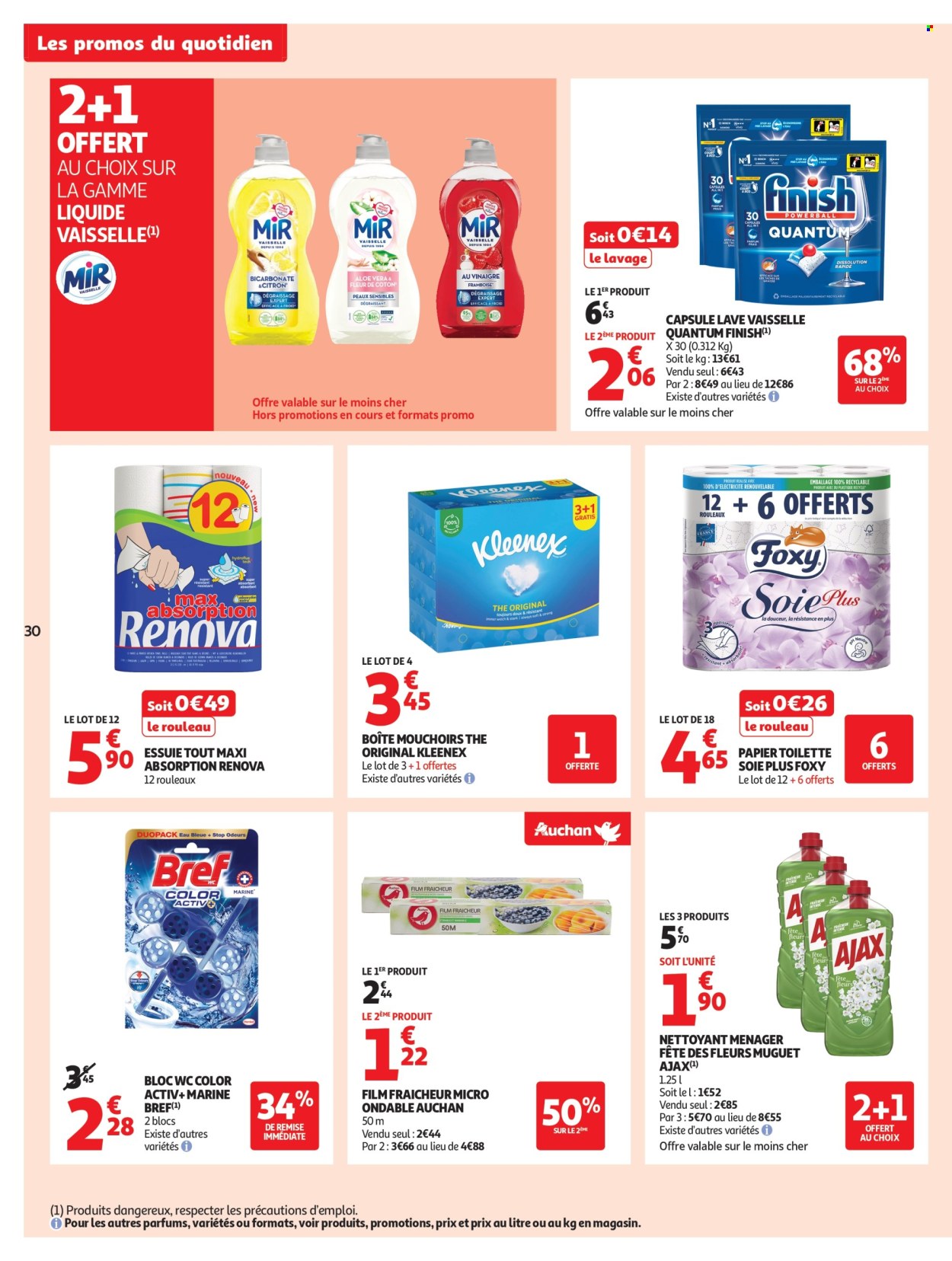 Catalogue Auchan - 29/07/2025 - 09/08/2025. Page 30