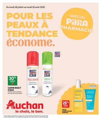 Catalogue Auchan - 29/07/2025 - 18/08/2025.