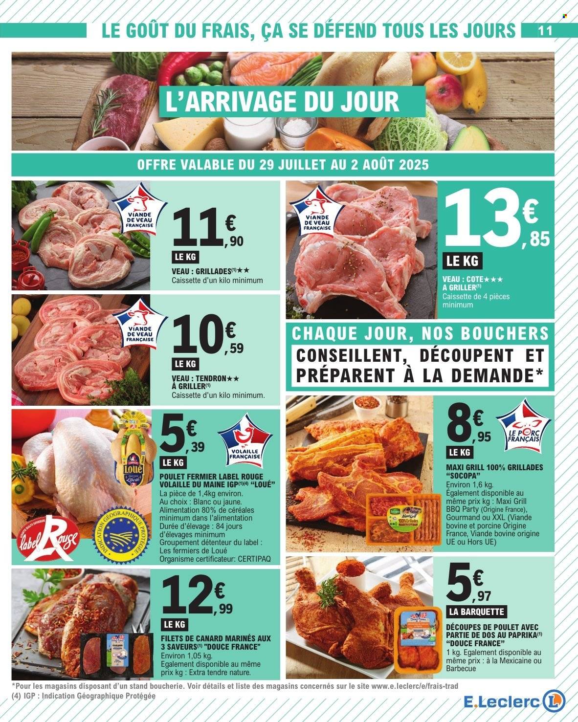 Catalogue E.Leclerc - 29/07/2025 - 09/08/2025. Page 11