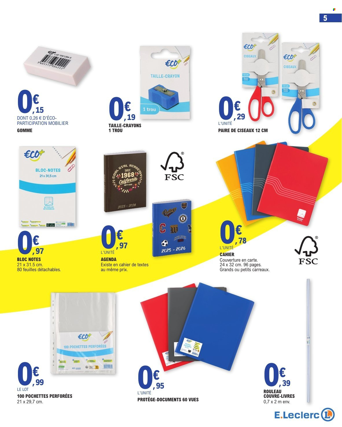 Catalogue E.Leclerc - 29/07/2025 - 06/09/2025. Page 5