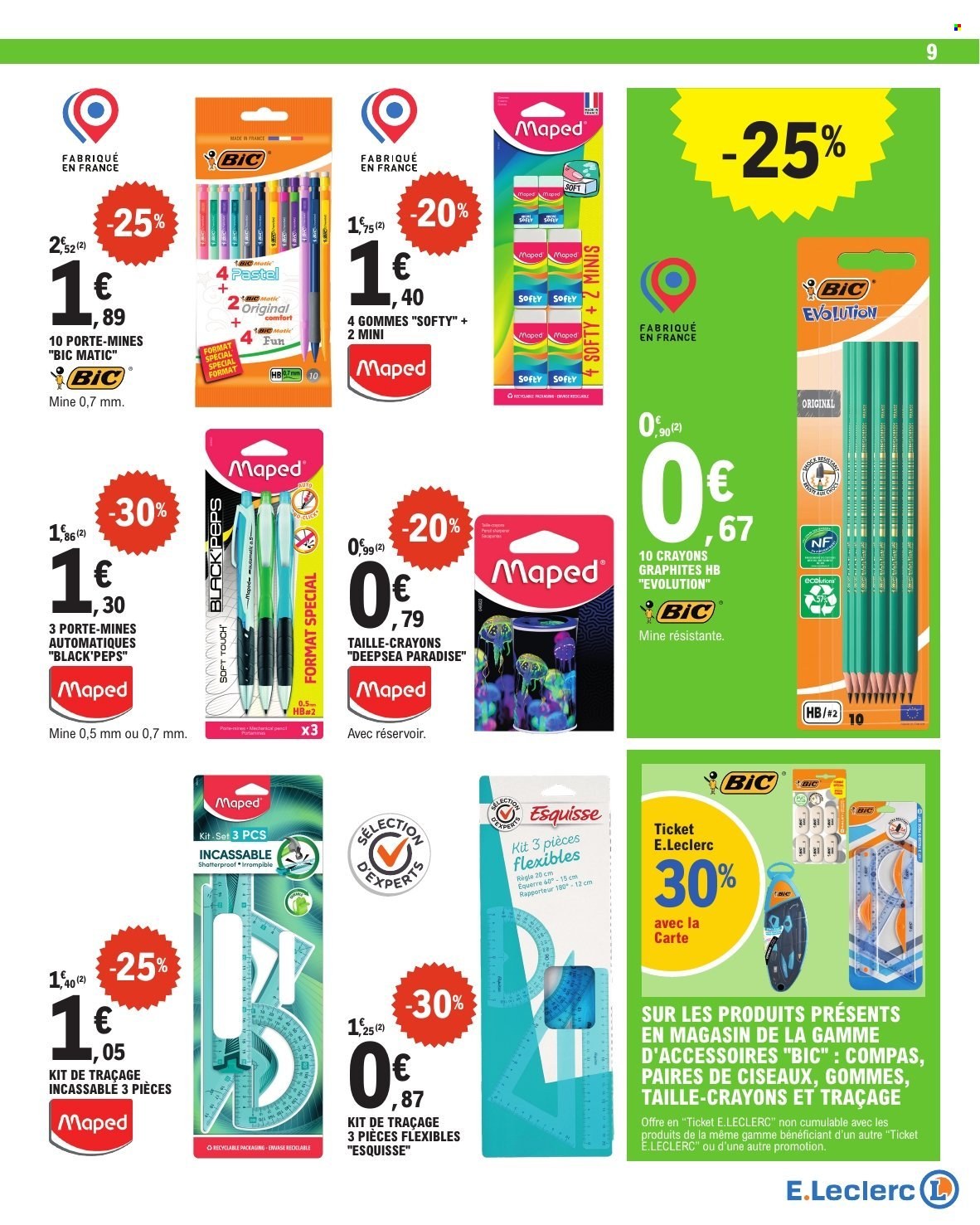Catalogue E.Leclerc - 29/07/2025 - 06/09/2025. Page 9