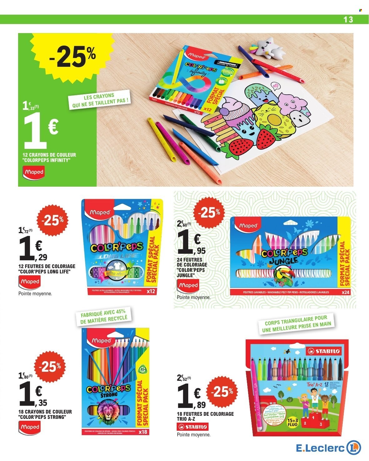 Catalogue E.Leclerc - 29/07/2025 - 06/09/2025. Page 13