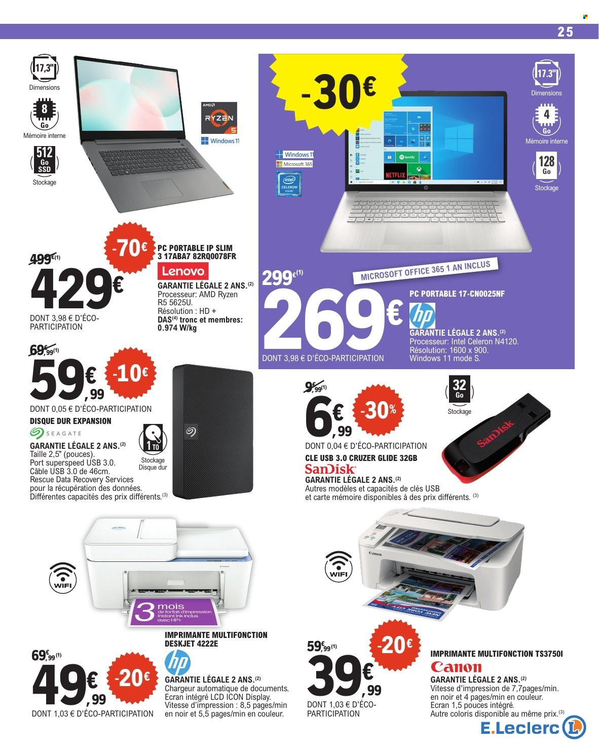 Catalogue E.Leclerc - 29/07/2025 - 06/09/2025. Page 25
