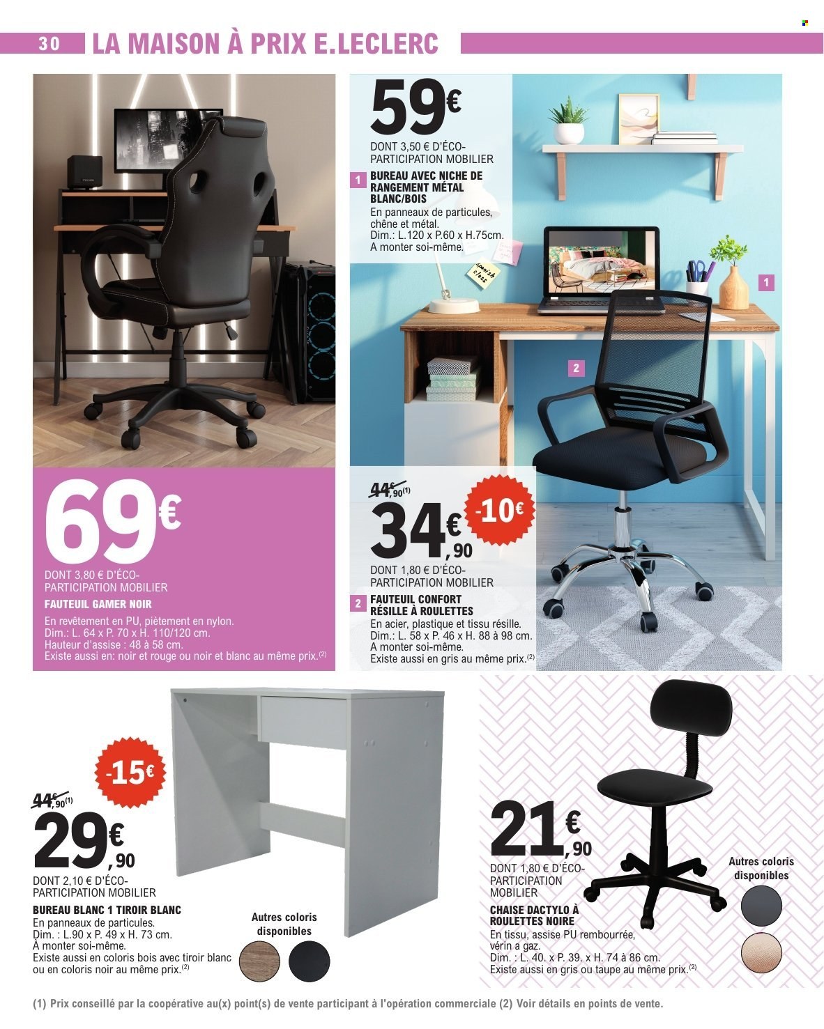 Catalogue E.Leclerc - 29/07/2025 - 06/09/2025. Page 30