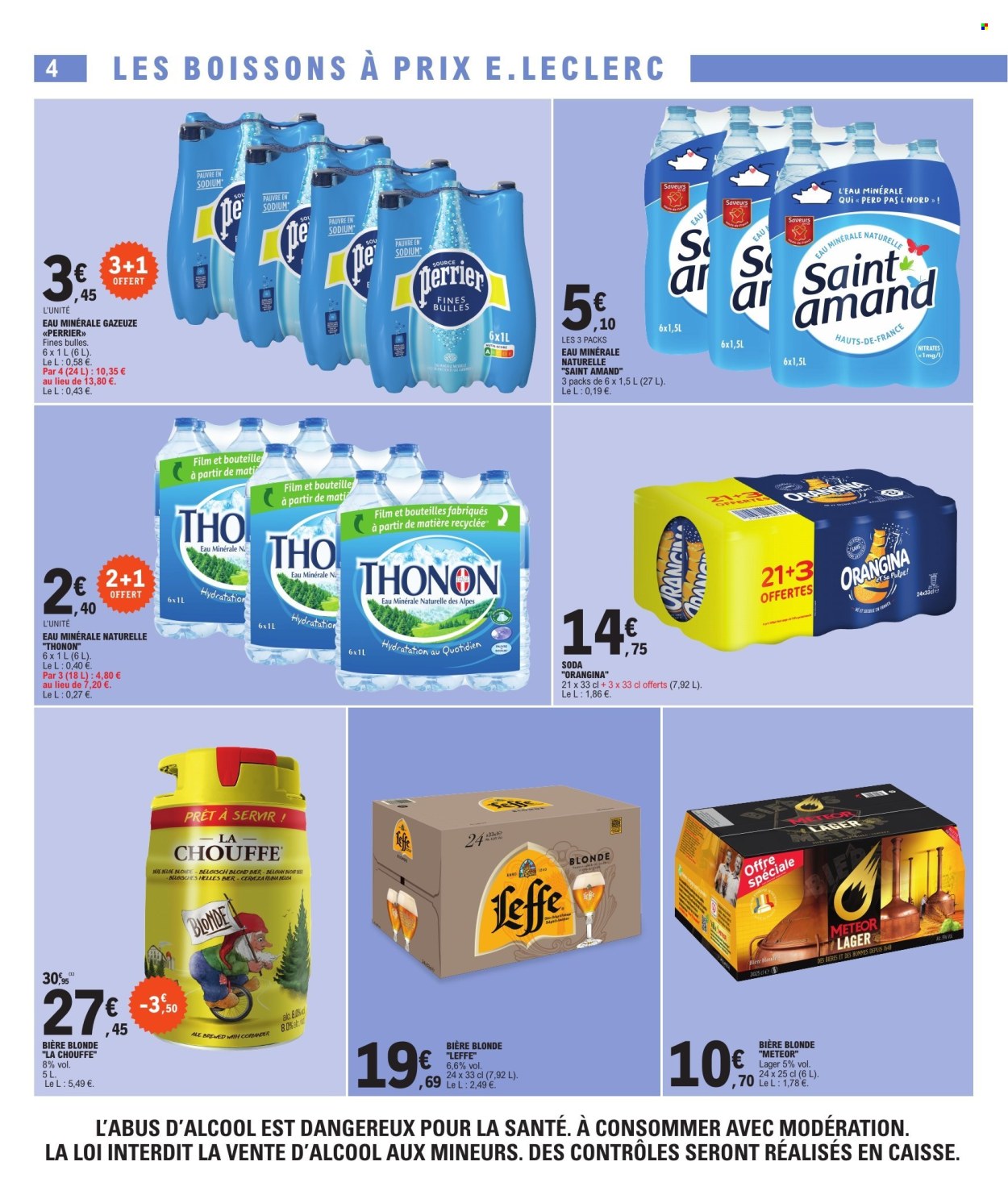 Catalogue E.Leclerc - 29/07/2025 - 09/08/2025. Page 4