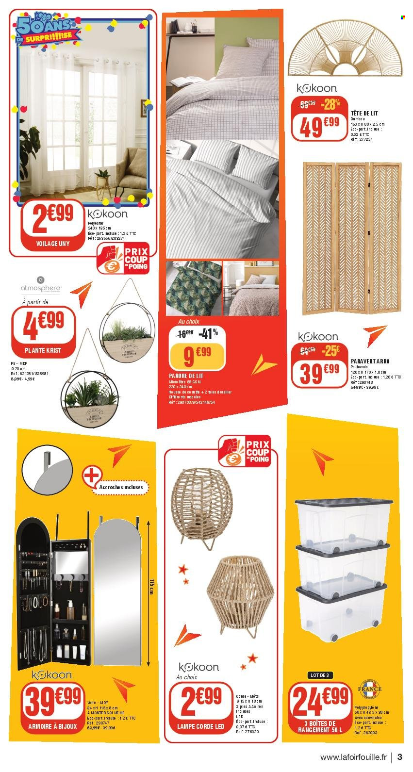 Catalogue La Foir'Fouille - 28/07/2025 - 03/08/2025. Page 3