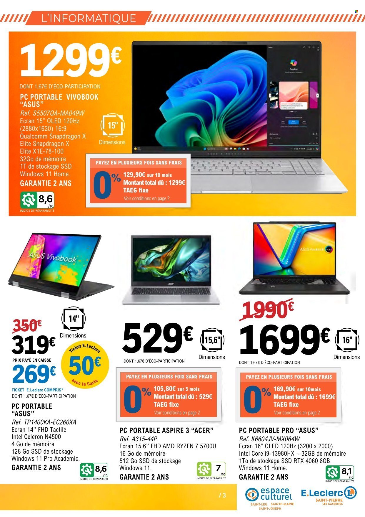 Catalogue E.Leclerc - 29/07/2025 - 10/08/2025. Page 3