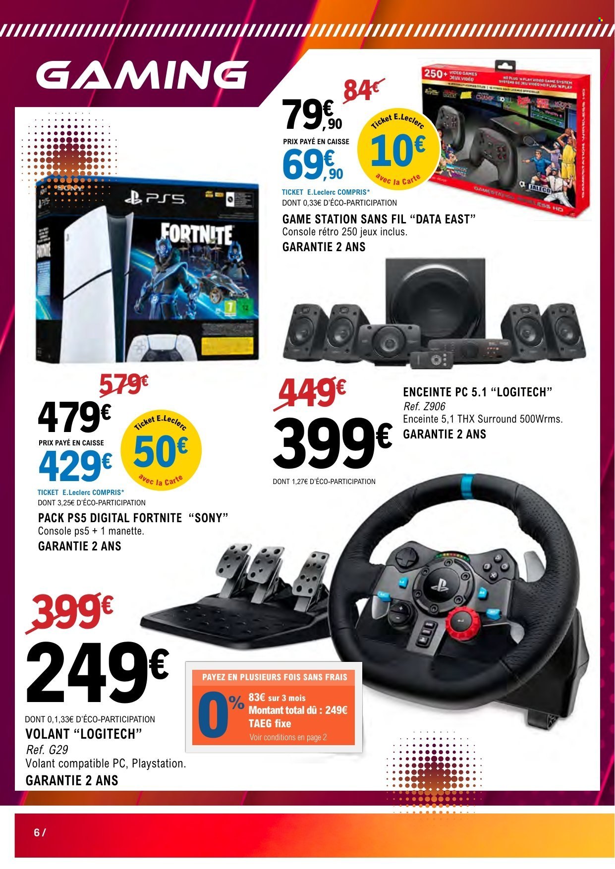 Catalogue E.Leclerc - 29/07/2025 - 10/08/2025. Page 6