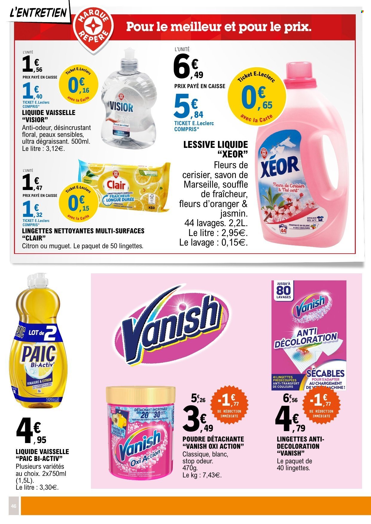 Catalogue E.Leclerc - 29/07/2025 - 10/08/2025. Page 46