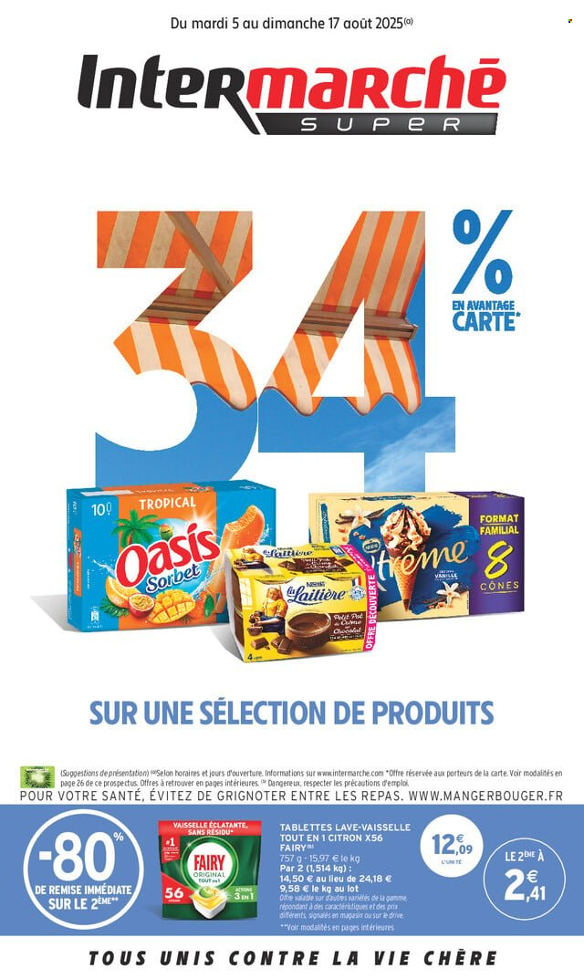 Catalogue Intermarché Super - 05/08/2025 - 17/08/2025. Page 1
