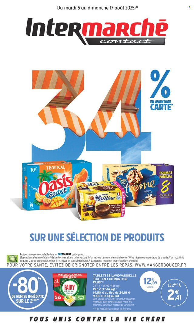 Catalogue Intermarché Contact - 05/08/2025 - 17/08/2025. Page 1