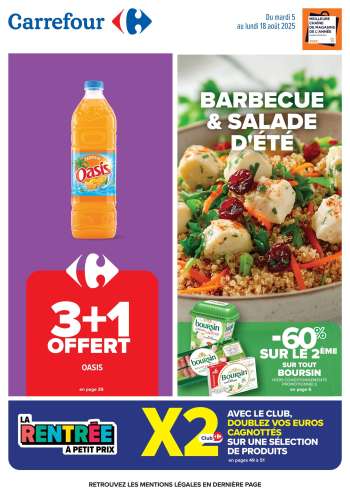 Catalogue Carrefour Hypermarchés - 05/08/2025 - 18/08/2025.