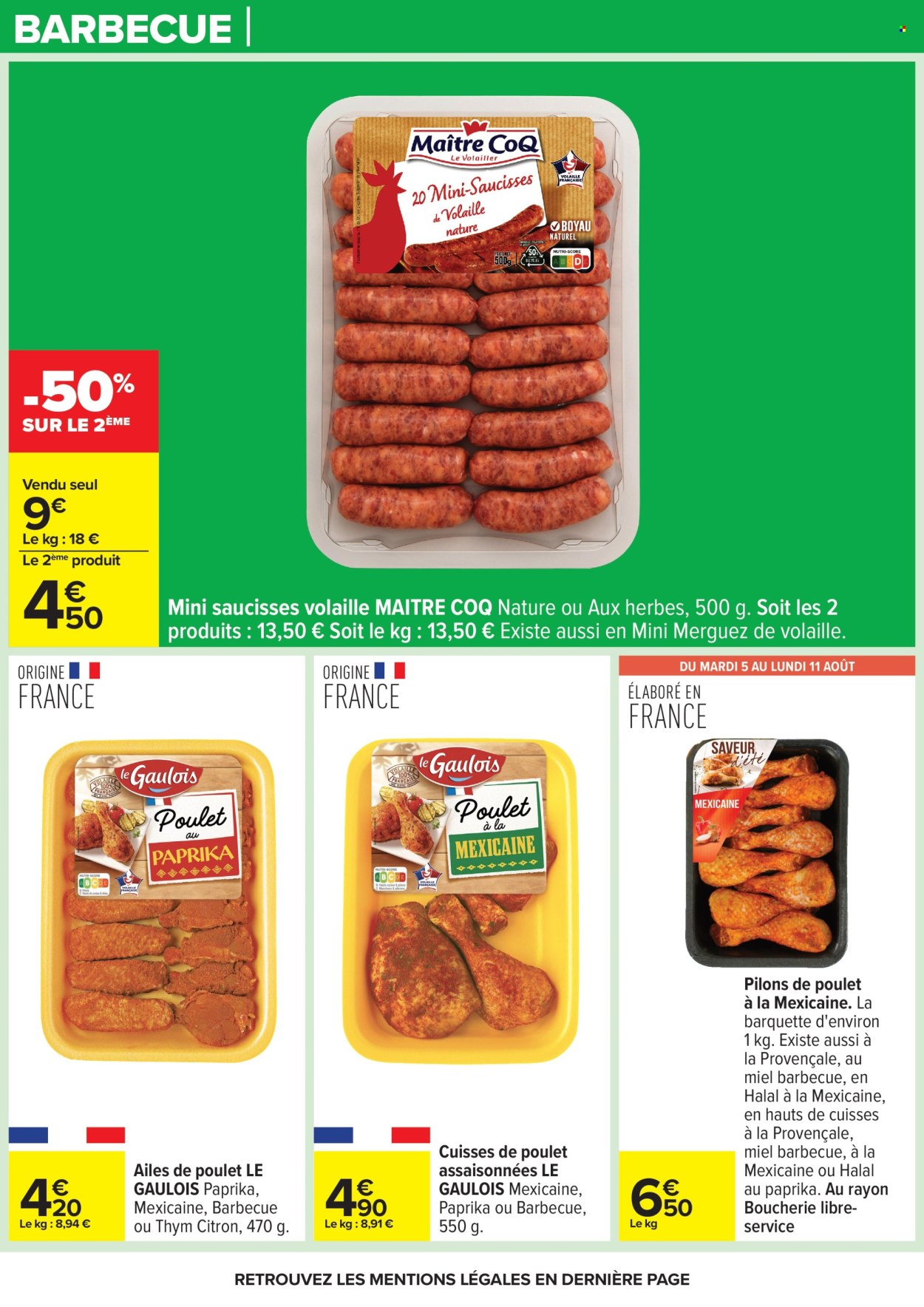 Catalogue Carrefour Hypermarchés - 05/08/2025 - 18/08/2025. Page 11