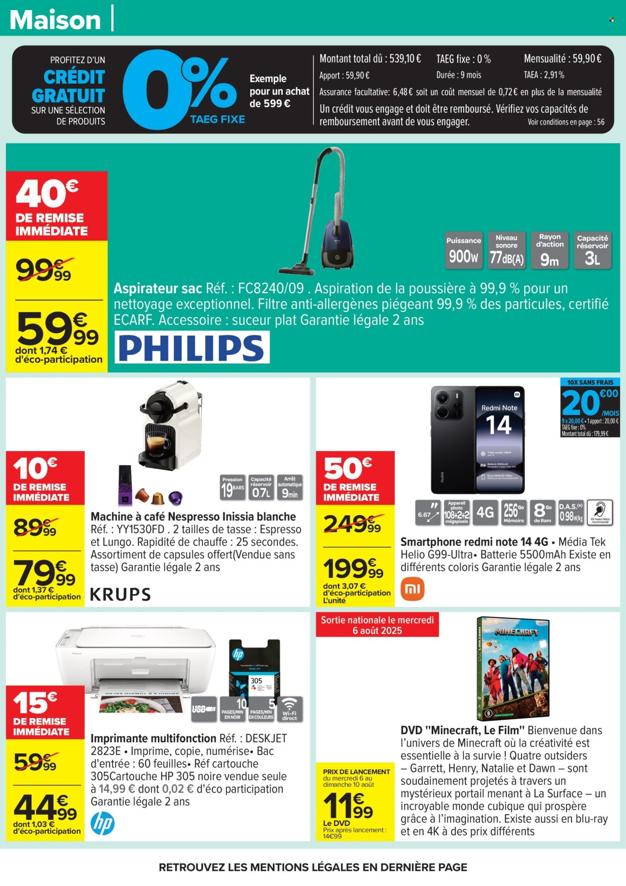 Catalogue Carrefour Hypermarchés - 05/08/2025 - 18/08/2025. Page 52
