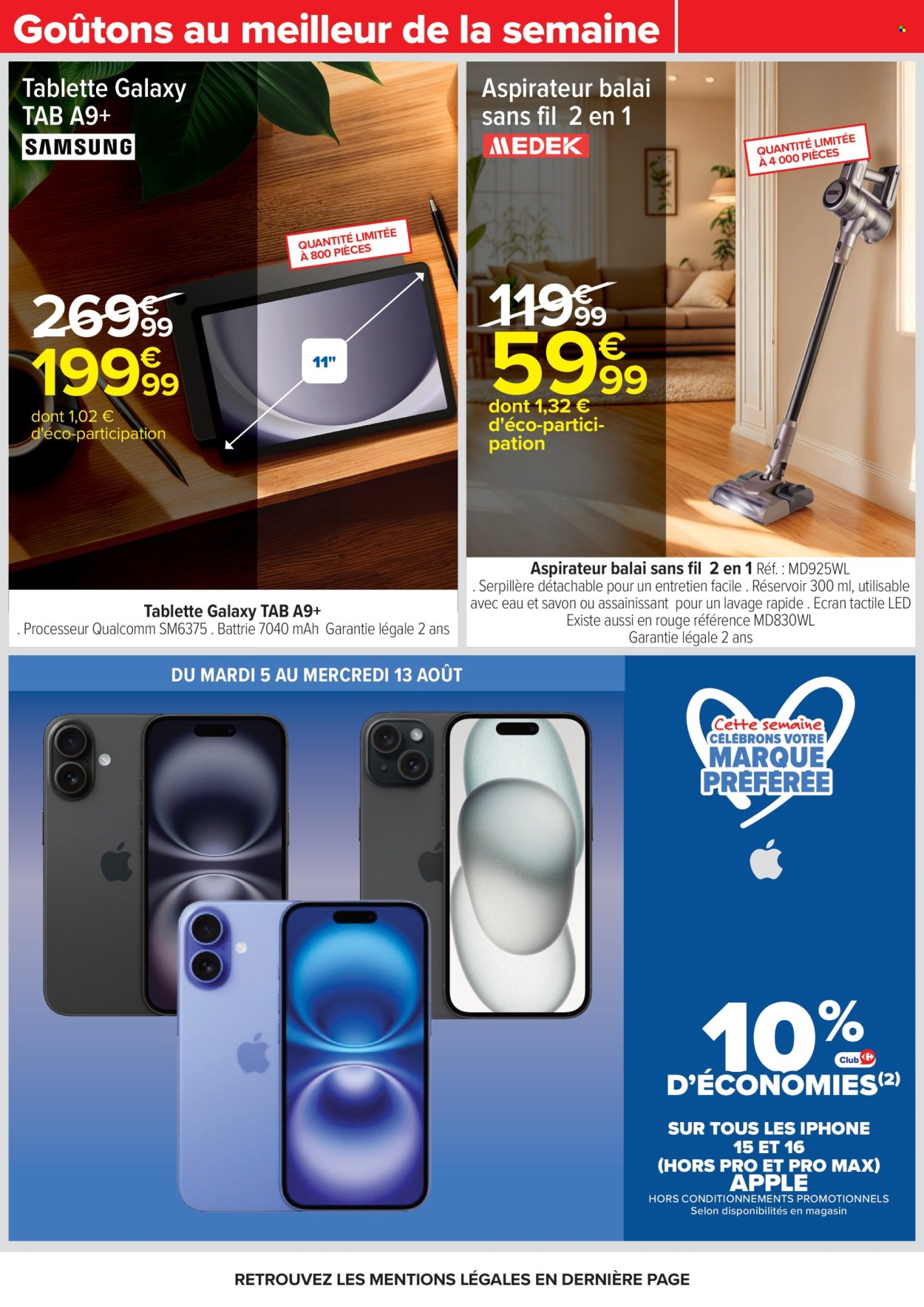 Catalogue Carrefour Hypermarchés - 05/08/2025 - 18/08/2025. Page 54