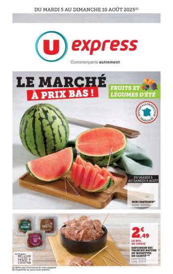 Catalogue U express - 05/08/2025 - 10/08/2025.