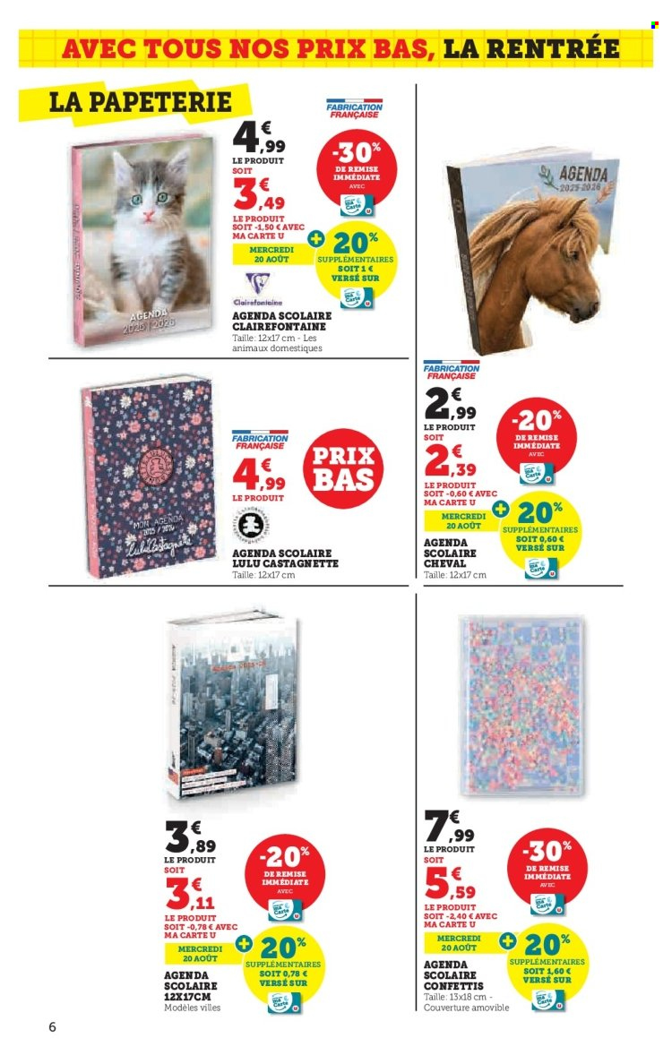 Catalogue SUPER U - 05/08/2025 - 24/08/2025. Page 6