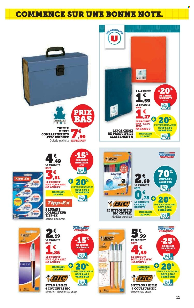 Catalogue SUPER U - 05/08/2025 - 24/08/2025. Page 11