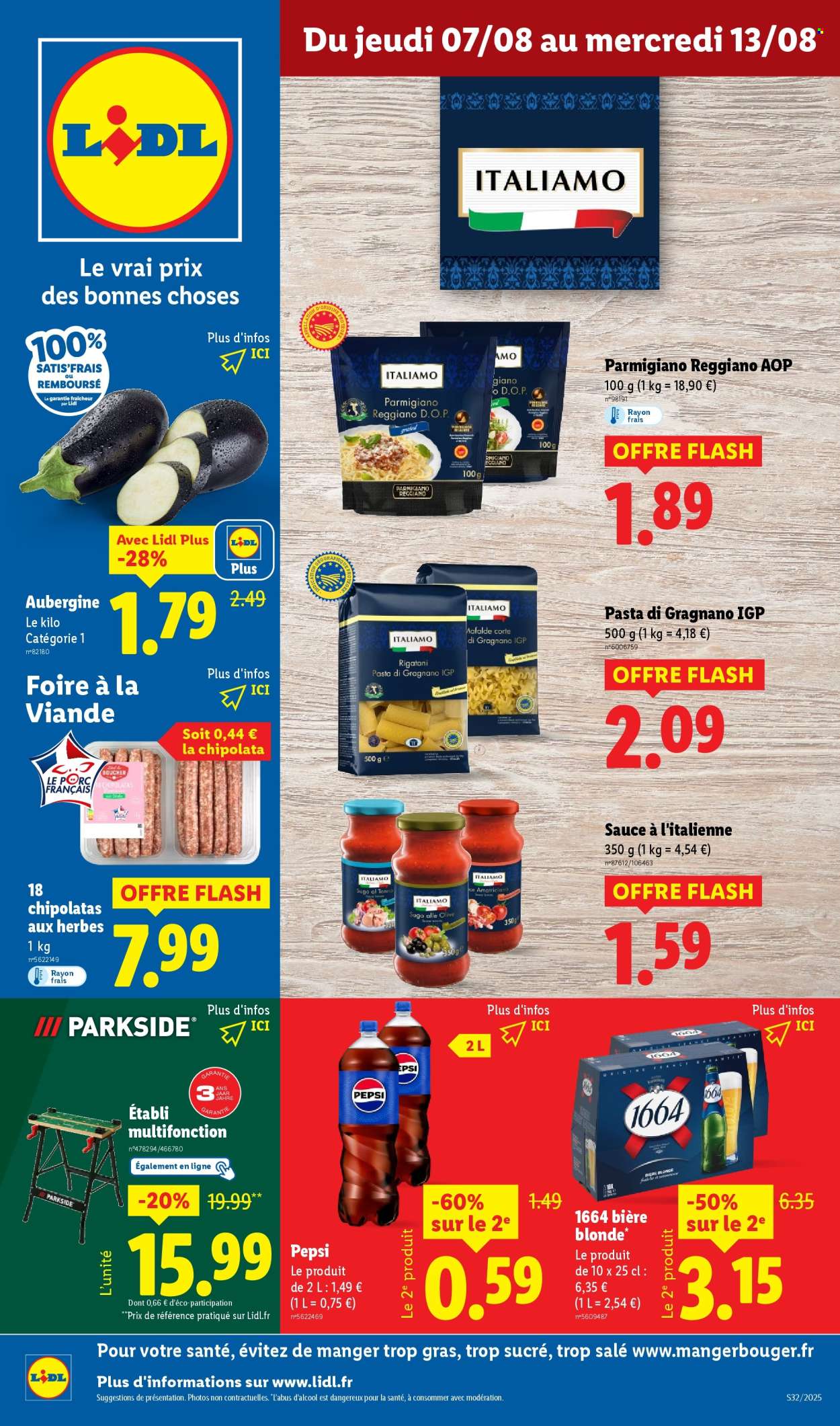 Catalogue Lidl - 07/08/2025 - 13/08/2025. Page 1