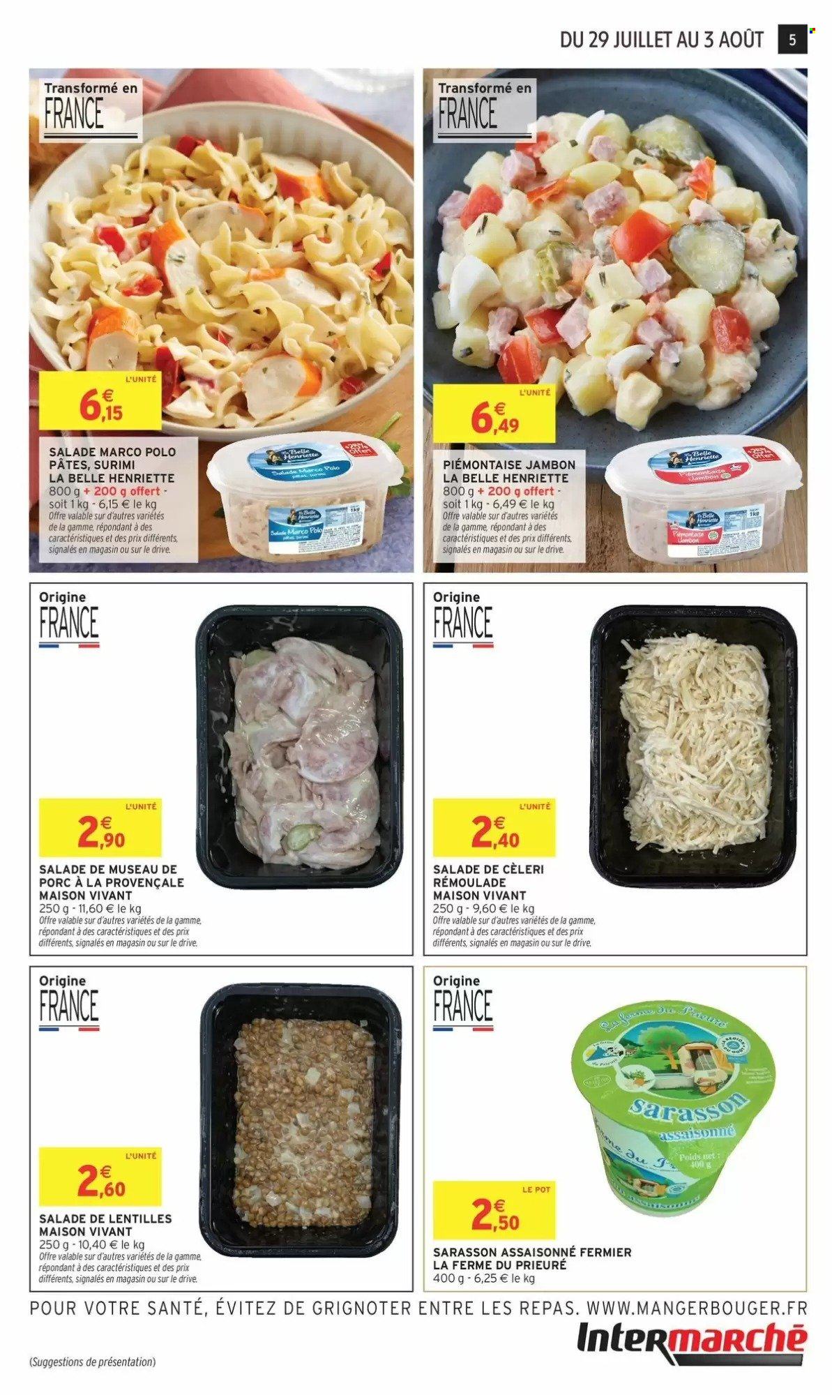 Catalogue Intermarché - 29/07/2025 - 03/08/2025. Page 5