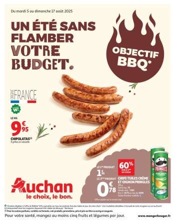 Catalogue Auchan - 05/08/2025 - 17/08/2025.