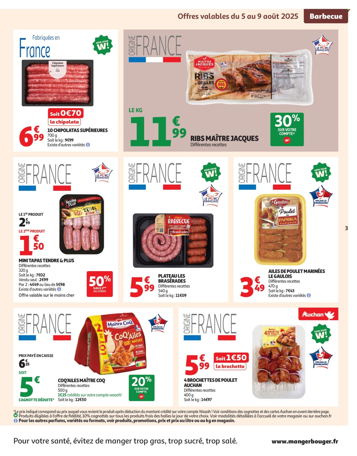 Catalogue Auchan - 05/08/2025 - 17/08/2025. Page 3