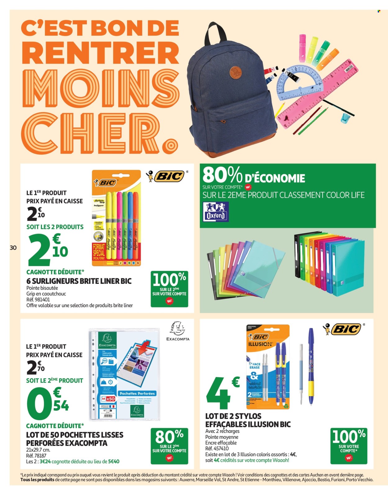 Catalogue Auchan - 05/08/2025 - 17/08/2025. Page 30