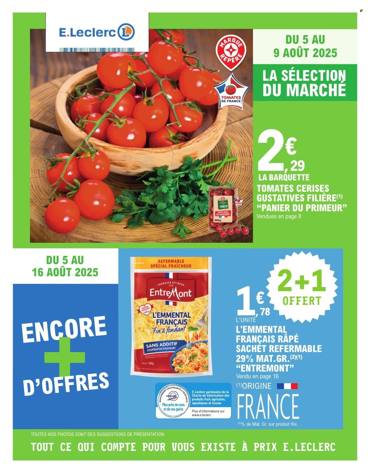 Catalogue E.Leclerc - 05/08/2025 - 16/08/2025. Page 1