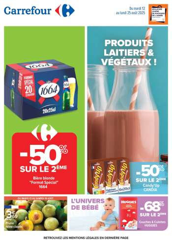 Catalogue Carrefour Hypermarchés - 12/08/2025 - 25/08/2025.