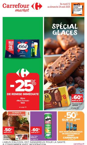 Catalogue Carrefour Market - 12/08/2025 - 24/08/2025.