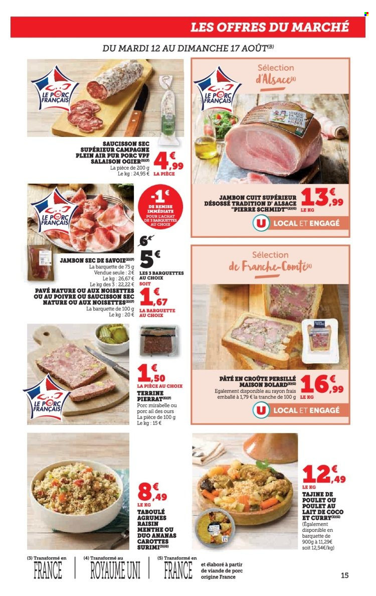 Catalogue SUPER U - 12/08/2025 - 24/08/2025. Page 15