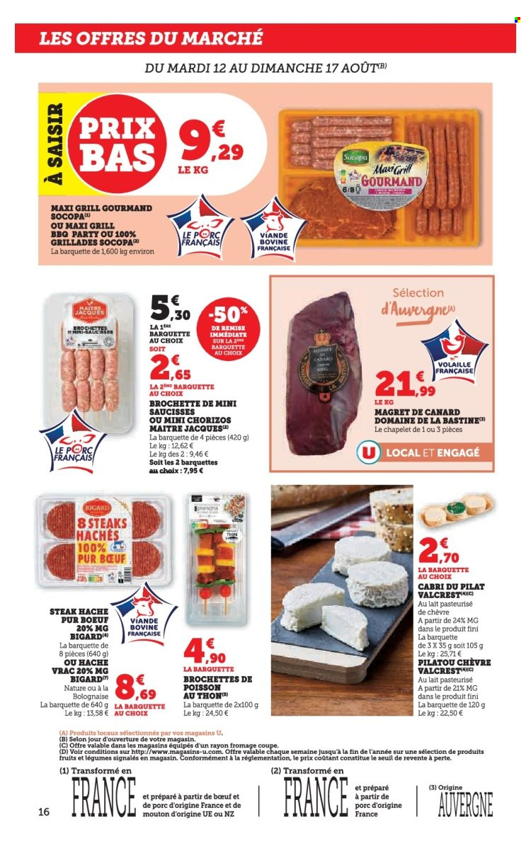 Catalogue SUPER U - 12/08/2025 - 24/08/2025. Page 16