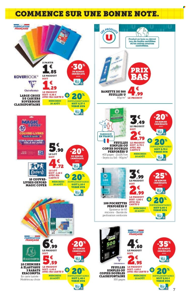 Catalogue SUPER U - 12/08/2025 - 31/08/2025. Page 7