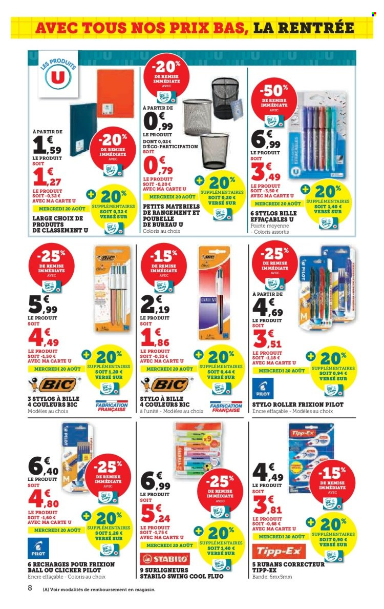 Catalogue SUPER U - 12/08/2025 - 31/08/2025. Page 8