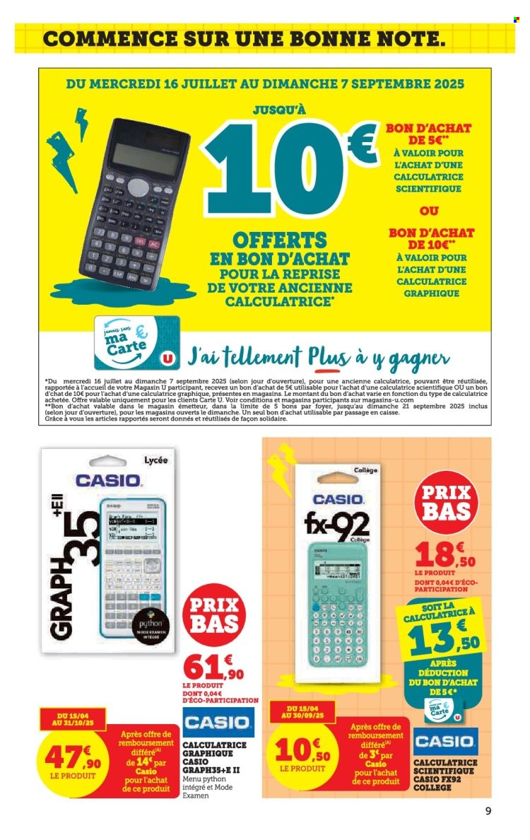 Catalogue SUPER U - 12/08/2025 - 31/08/2025. Page 9