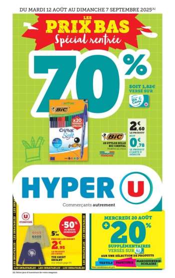 Catalogue HYPER U - 12/08/2025 - 07/09/2025.