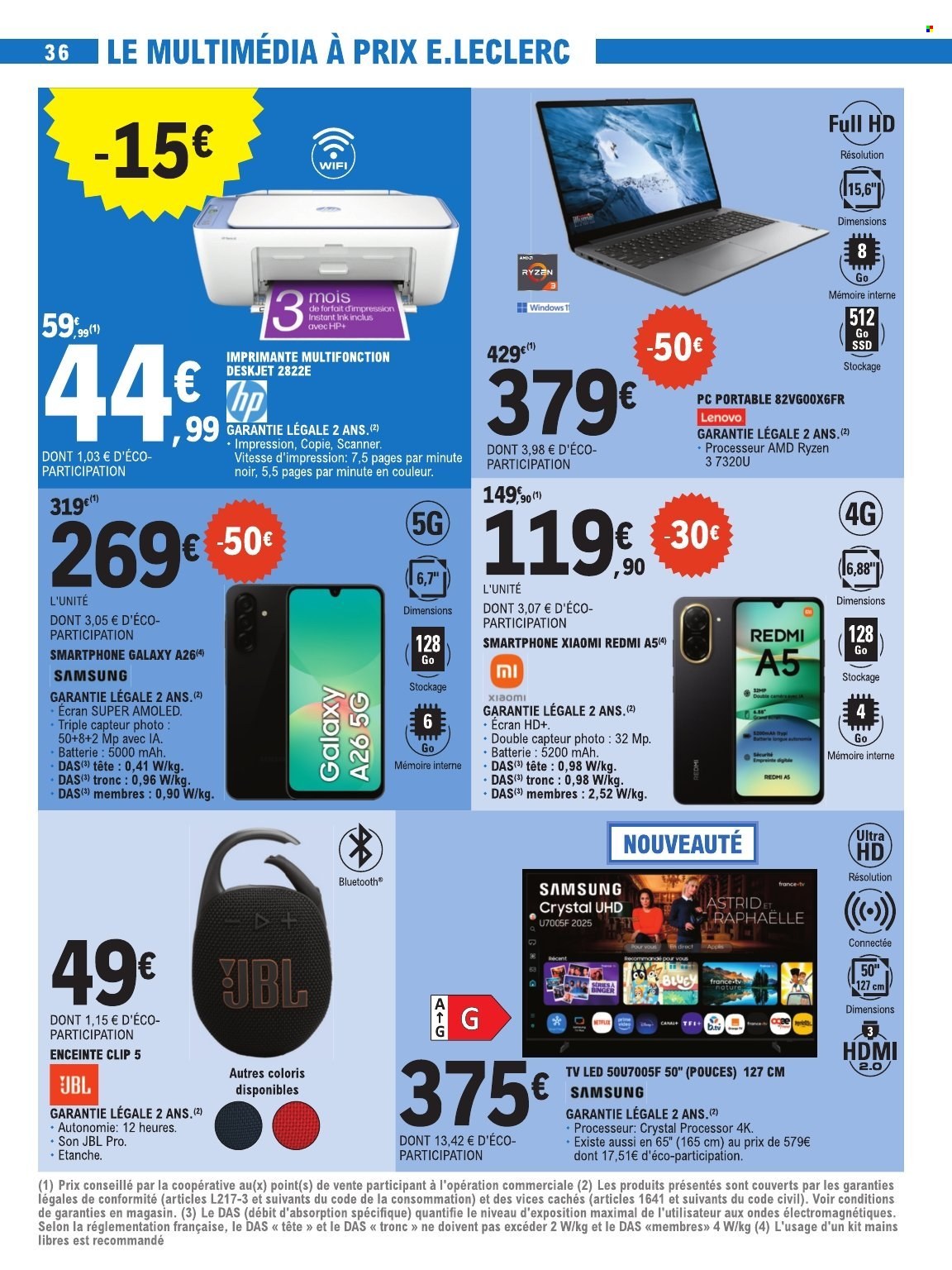 Catalogue E.Leclerc - 12/08/2025 - 23/08/2025. Page 36