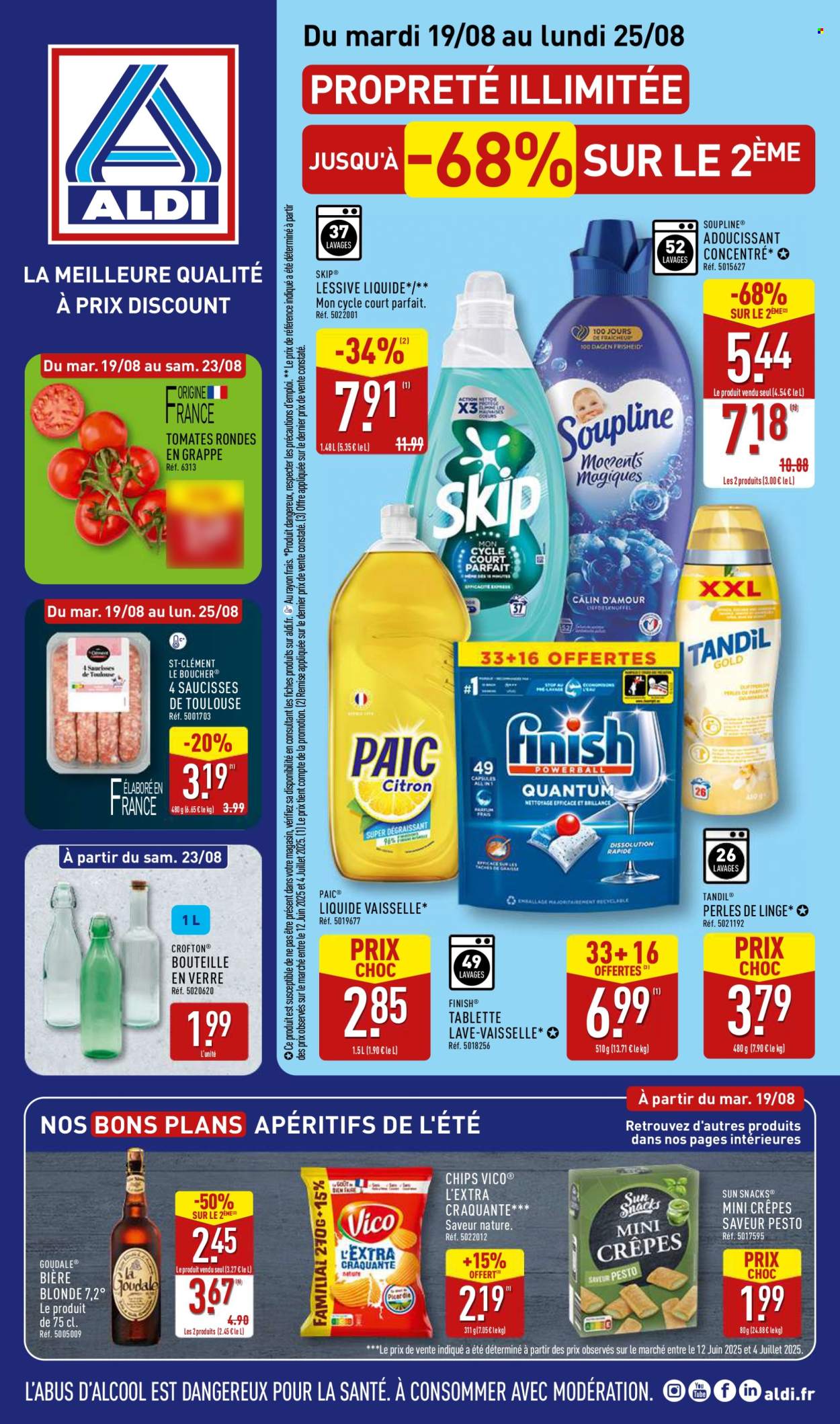 Catalogue ALDI - 19/08/2025 - 25/08/2025. Page 1